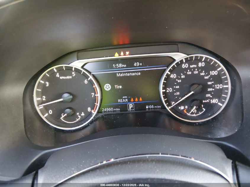 2024 Nissan Altima Sr Fwd VIN: 1N4BL4CV9RN303640 Lot: 44003830