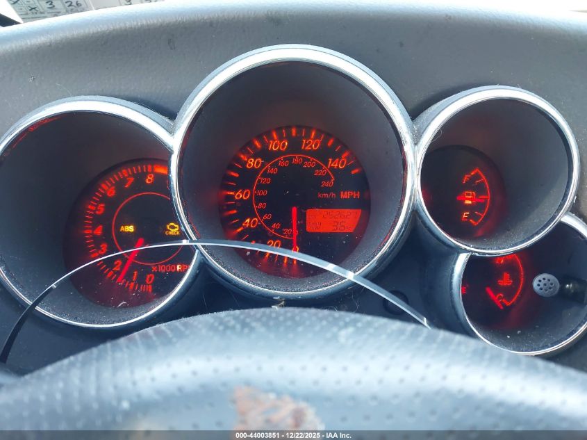 2003 Toyota Matrix Xrs VIN: 2T1KY38E53C006437 Lot: 44003851