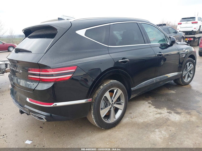 Vin: kmuhcesc9ru164476, lot: 44499608, genesis gv80 3.5t awd 20244