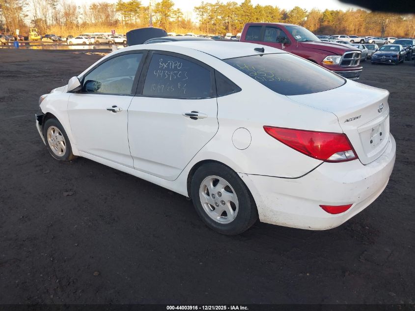 2016 Hyundai Accent Se VIN: KMHCT4AE8GU044073 Lot: 44003916