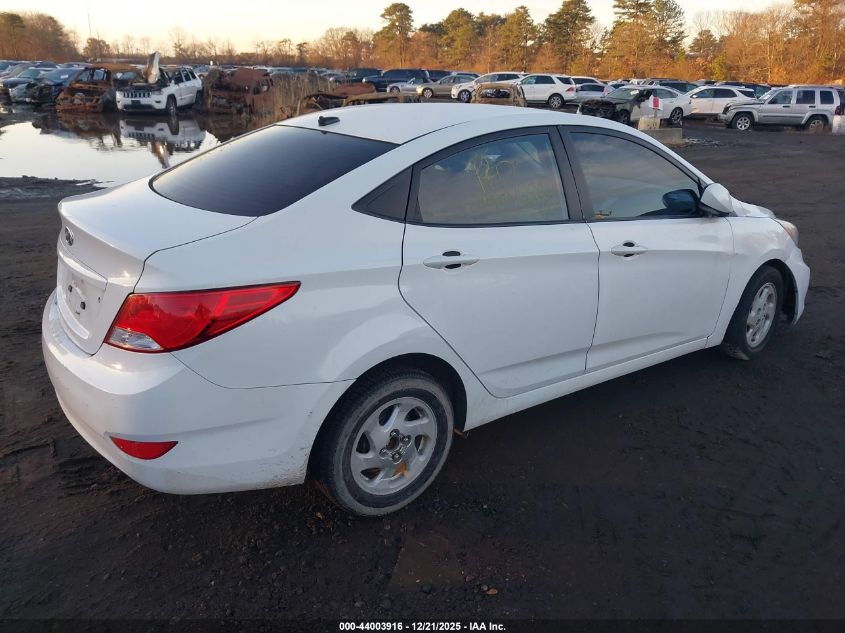 2016 Hyundai Accent Se VIN: KMHCT4AE8GU044073 Lot: 44003916