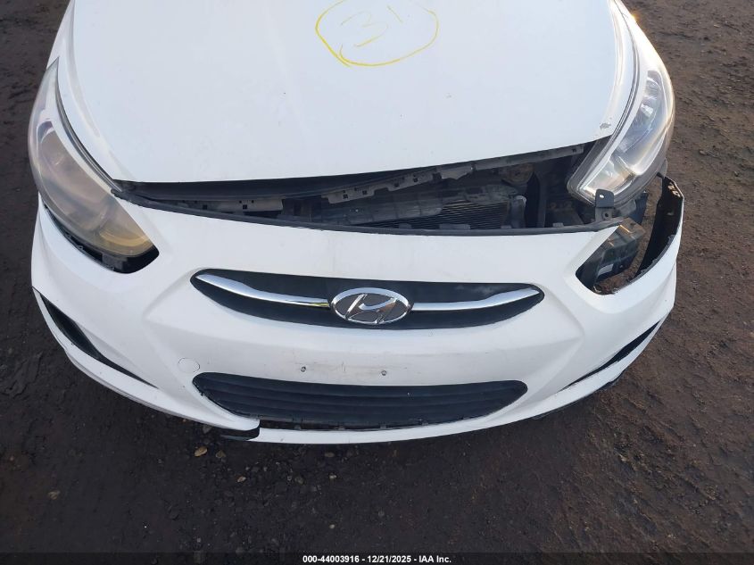 2016 Hyundai Accent Se VIN: KMHCT4AE8GU044073 Lot: 44003916