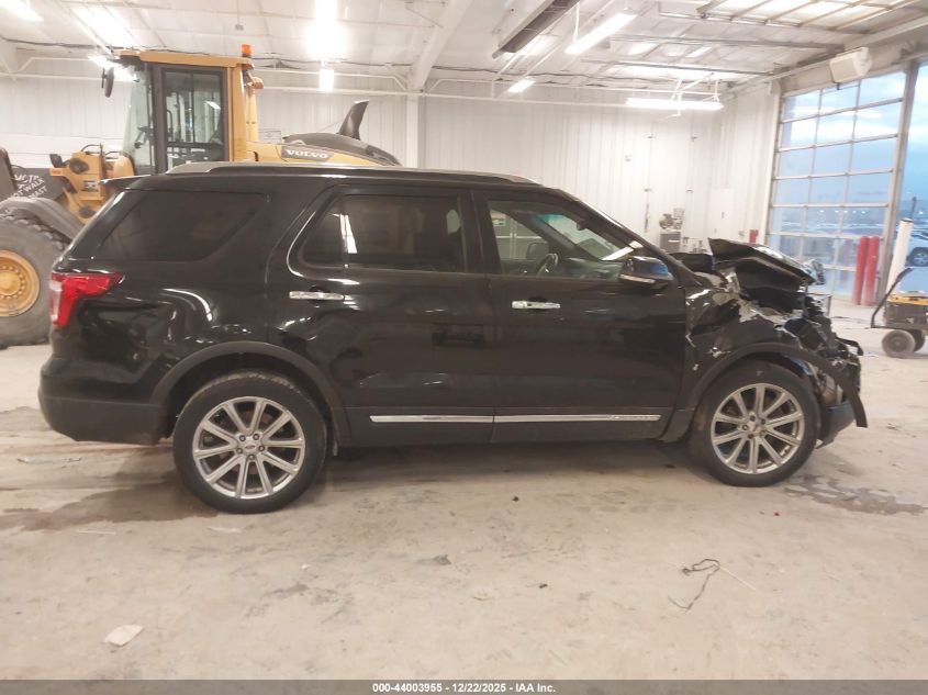 2017 Ford Explorer Limited VIN: 1FM5K8F82HGC93877 Lot: 44003955
