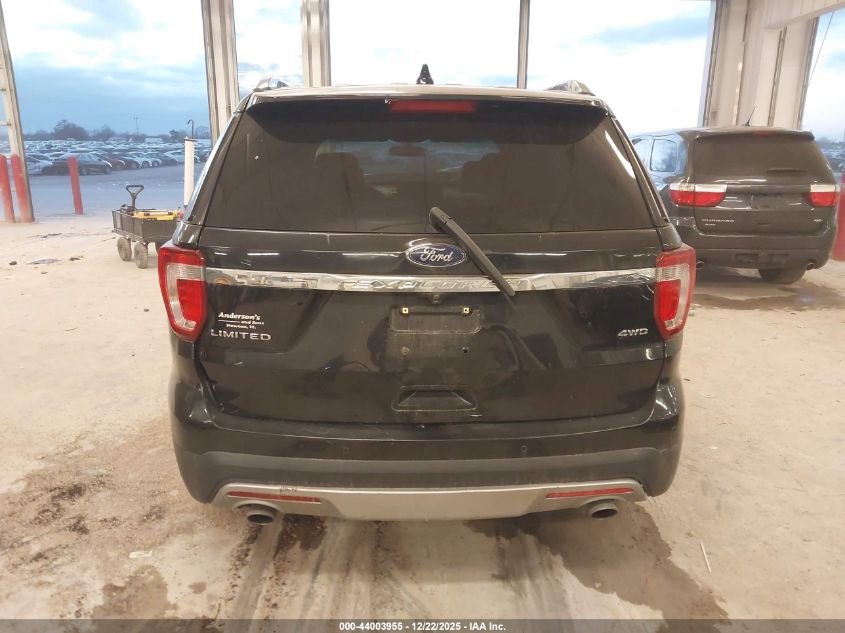 2017 Ford Explorer Limited VIN: 1FM5K8F82HGC93877 Lot: 44003955
