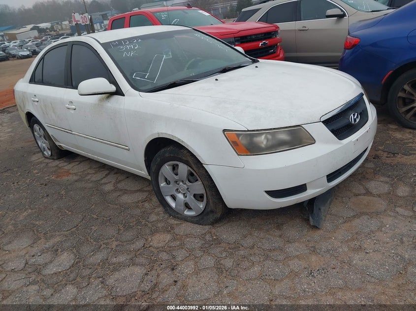 5NPET46C98H356838 2008 Hyundai Sonata Gls auction photo 1
