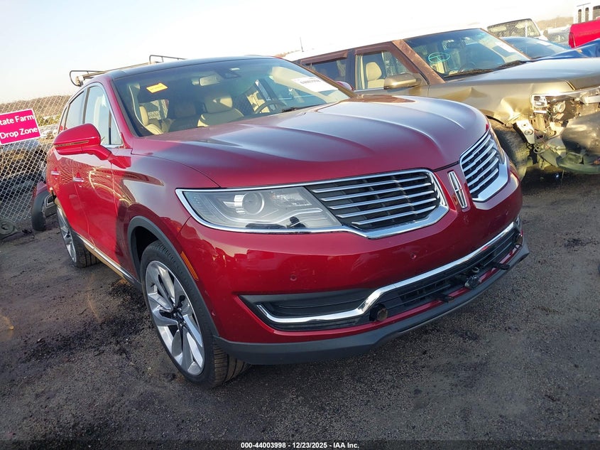 2018 Lincoln Mkx Reserve