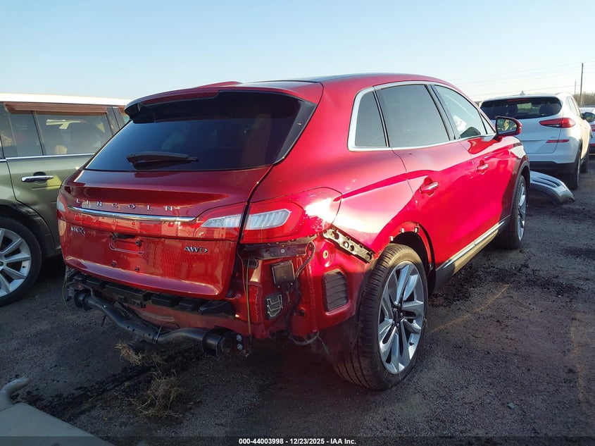 2018 Lincoln Mkx Reserve