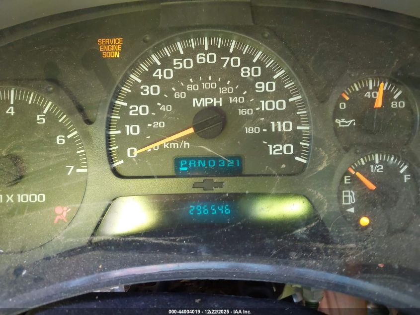 2004 Chevrolet Trailblazer Ls VIN: 1GNDS13S342327296 Lot: 44004019