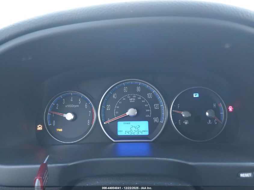 2009 Hyundai Santa Fe Gls VIN: 5NMSG13D59H301840 Lot: 44004041