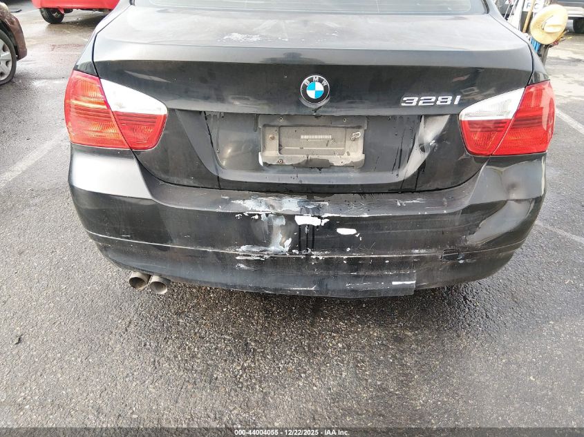 2007 BMW 328I VIN: WBAVA33517KX79321 Lot: 44004055