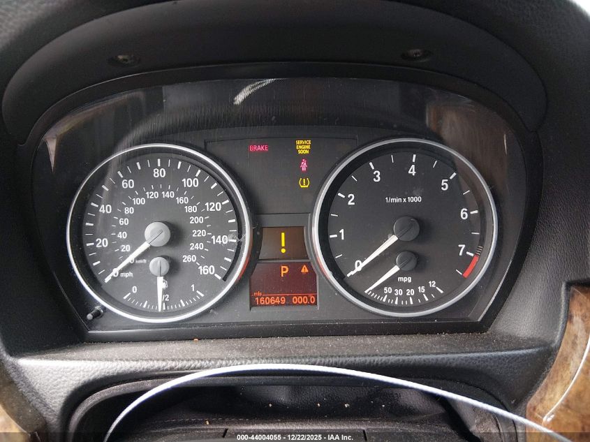 2007 BMW 328I VIN: WBAVA33517KX79321 Lot: 44004055