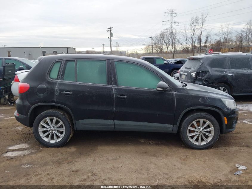 2017 Volkswagen Tiguan 2.0T/2.0T S VIN: WVGBV7AX3HK046125 Lot: 44004059