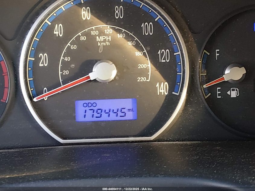 2009 Hyundai Santa Fe Gls VIN: 5NMSG13D79H297757 Lot: 44004111