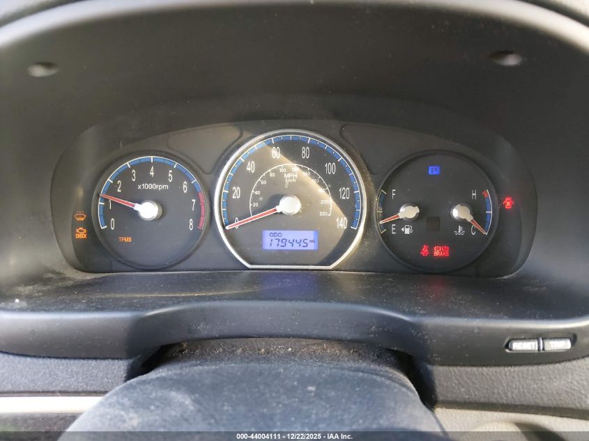 2009 Hyundai Santa Fe Gls VIN: 5NMSG13D79H297757 Lot: 44004111