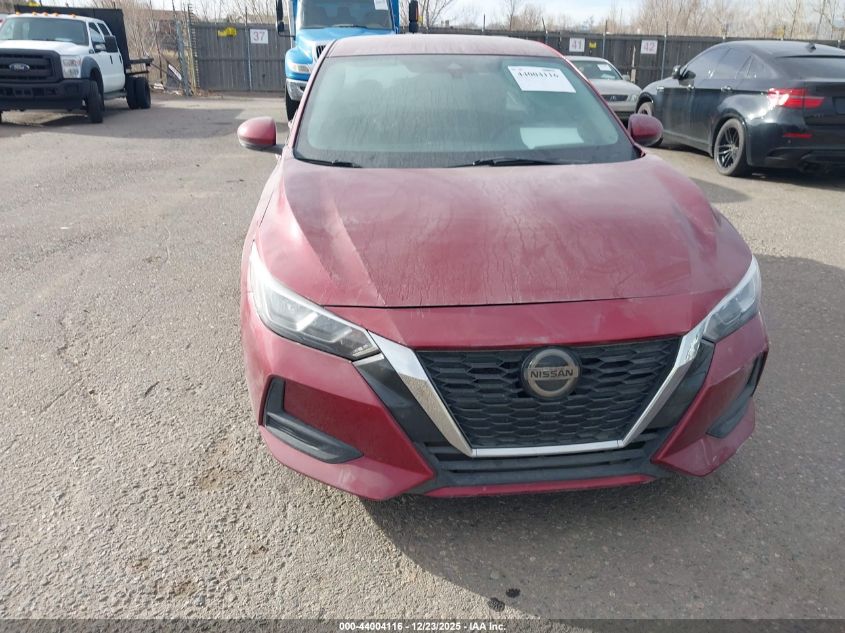 2020 Nissan Sentra Sv Xtronic Cvt VIN: 3N1AB8CV6LY217165 Lot: 44004116