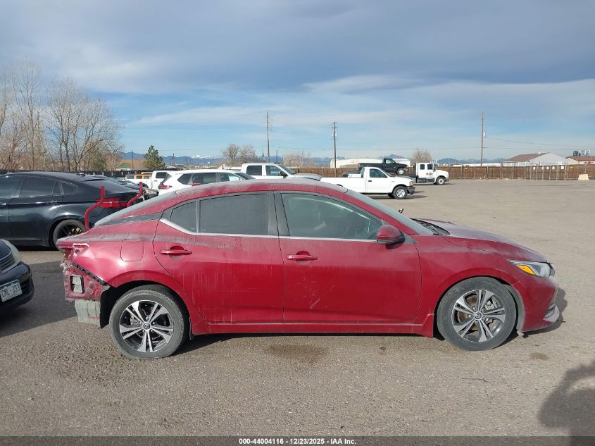 2020 Nissan Sentra Sv Xtronic Cvt VIN: 3N1AB8CV6LY217165 Lot: 44004116