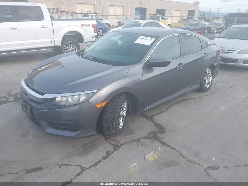 2016 Honda Civic Lx VIN: 19XFC2F56GE219191 Lot: 44004143