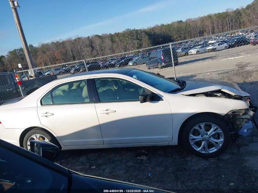 2012 Ford Fusion Se VIN: 3FAHP0HG3CR167253 Lot: 44004156