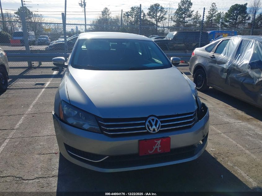 2013 Volkswagen Passat 2.5L Se VIN: 1VWBP7A32DC097399 Lot: 44004176