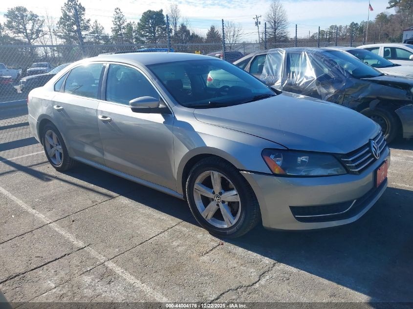 2013 Volkswagen Passat 2.5L Se VIN: 1VWBP7A32DC097399 Lot: 44004176