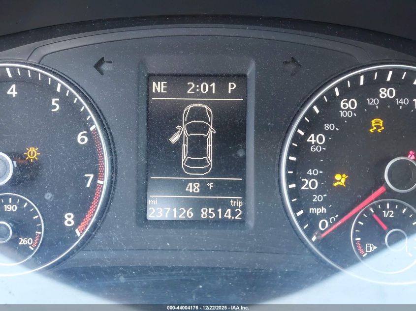 2013 Volkswagen Passat 2.5L Se VIN: 1VWBP7A32DC097399 Lot: 44004176