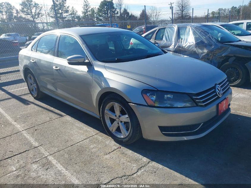 2013 Volkswagen Passat 2.5L Se VIN: 1VWBP7A32DC097399 Lot: 44004176