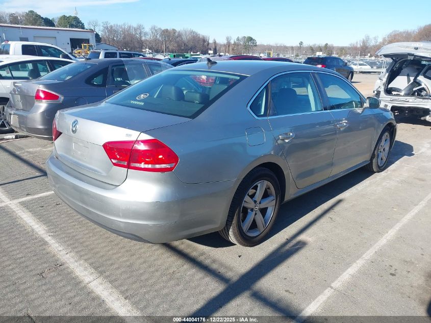 2013 Volkswagen Passat 2.5L Se VIN: 1VWBP7A32DC097399 Lot: 44004176