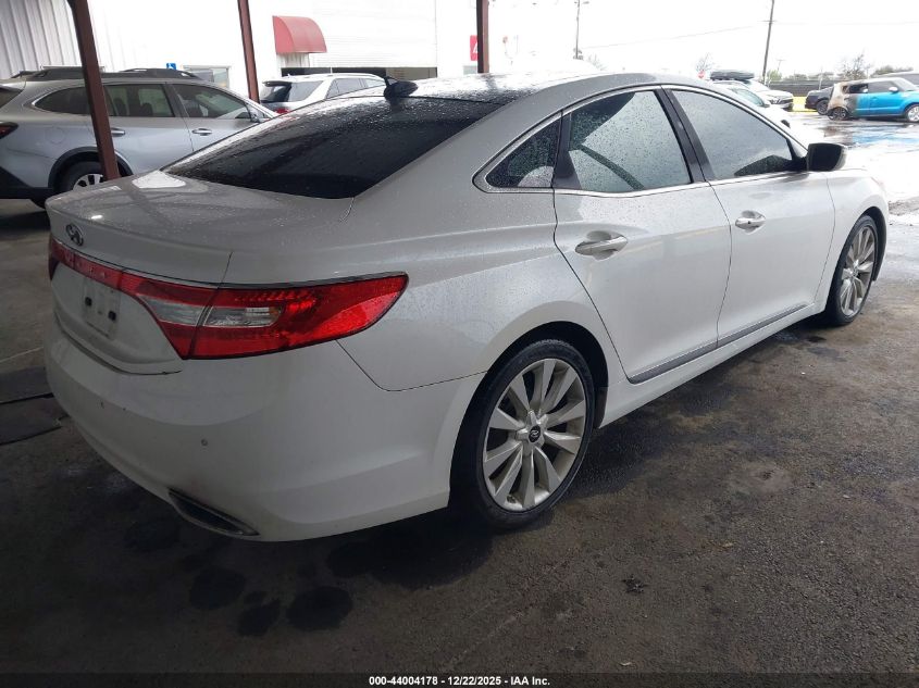 2013 Hyundai Azera VIN: KMHFH4JG7DA251728 Lot: 44004178