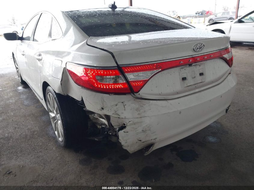 2013 Hyundai Azera VIN: KMHFH4JG7DA251728 Lot: 44004178