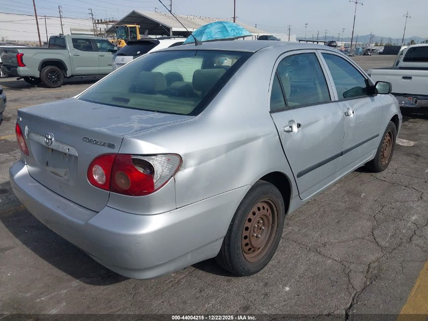 2006 Toyota Corolla Ce VIN: JTDBR32EX60087620 Lot: 44004215
