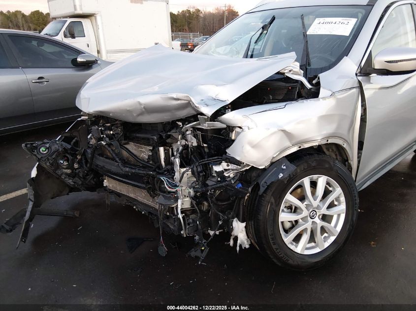 2019 Nissan Rogue Sv VIN: KNMAT2MV3KP507742 Lot: 44004262