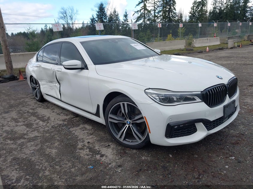 WBA7F0C59GGM20665 2016 BMW 750I auction photo 1