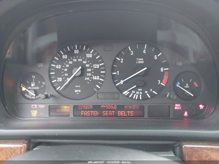 2003 BMW 525I VIN: WBADT33413GF44088 Lot: 44004287