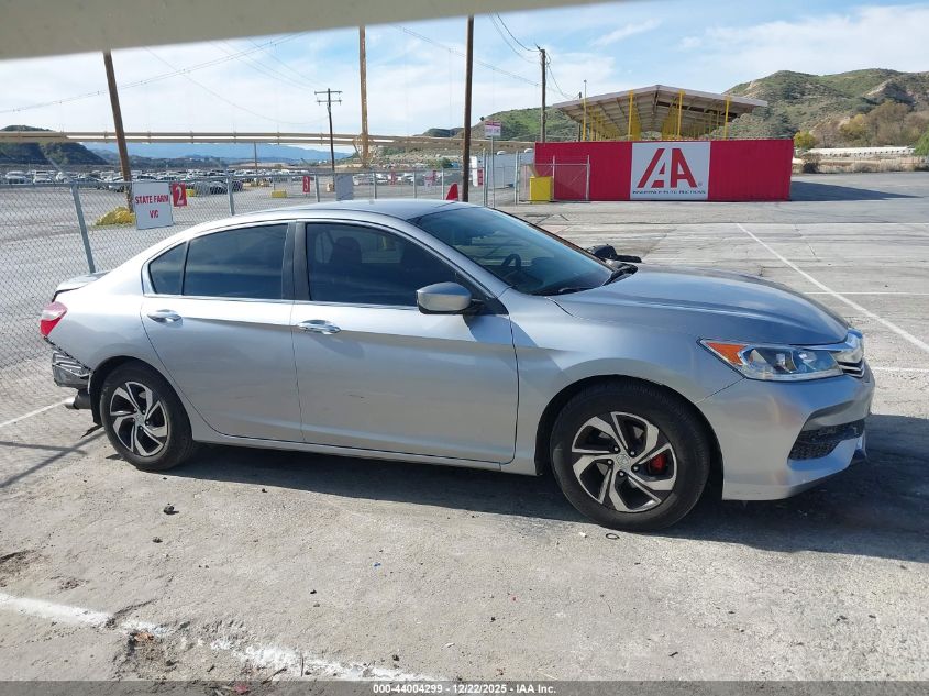 2016 Honda Accord Lx VIN: 1HGCR2F3XGA153233 Lot: 44004299