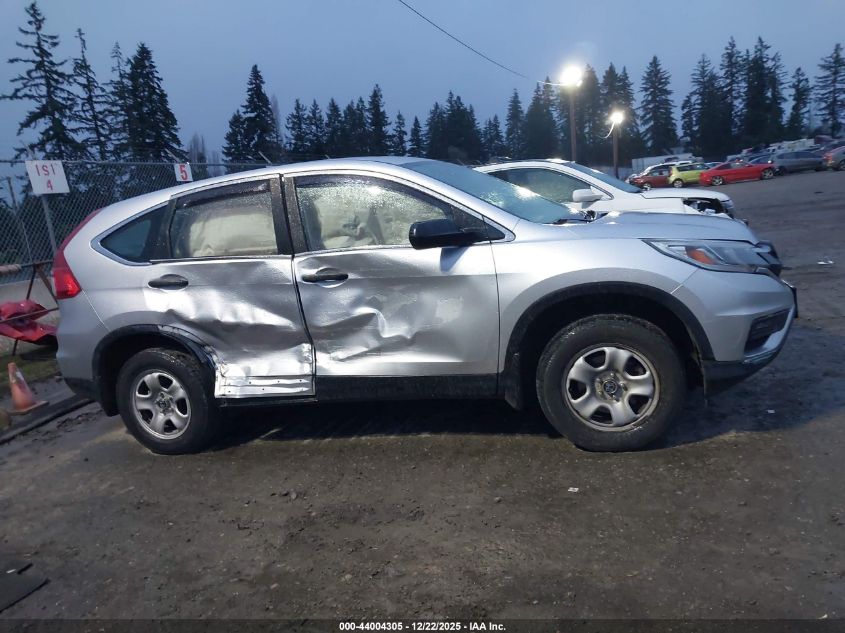 2016 Honda Cr-V Lx VIN: 2HKRM4H34GH663795 Lot: 44004305