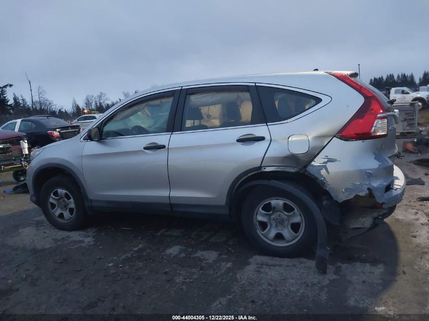 2016 Honda Cr-V Lx VIN: 2HKRM4H34GH663795 Lot: 44004305