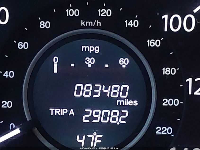 2016 Honda Cr-V Lx VIN: 2HKRM4H34GH663795 Lot: 44004305