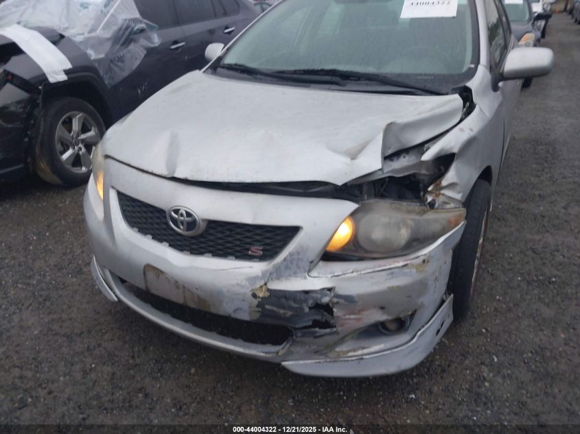 2009 Toyota Corolla S VIN: 1NXBU40E19Z076280 Lot: 44004322