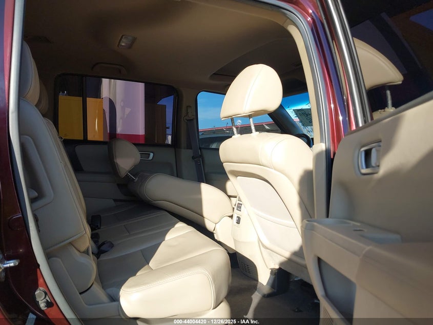 2012 Honda Pilot 3.5 Ex-L Brown Lot 111044004420 Vin 5FNYF4H76CB057366