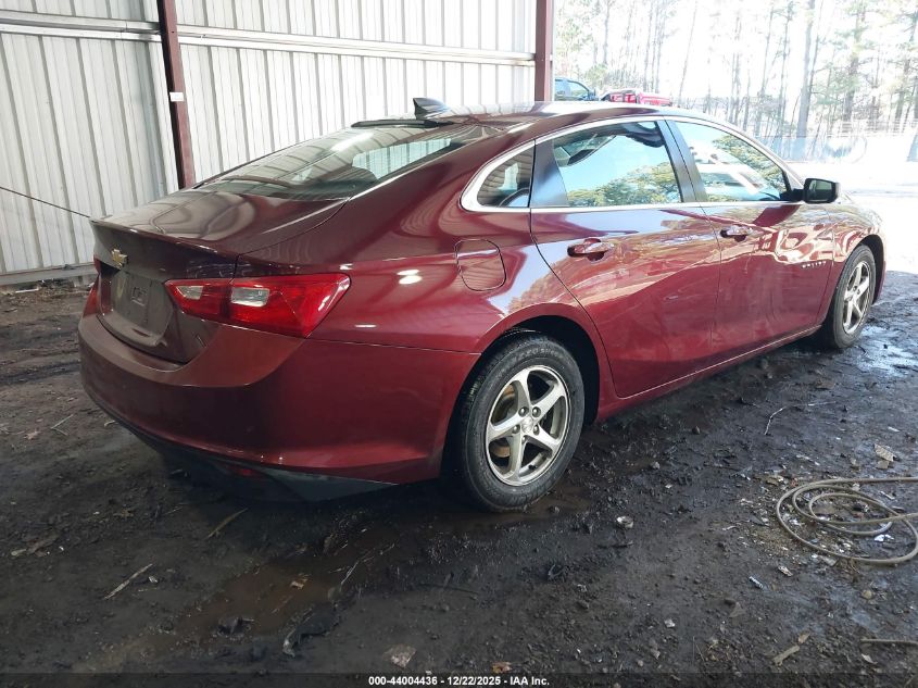 2016 Chevrolet Malibu Ls VIN: 1G1ZB5ST2GF231732 Lot: 44004436