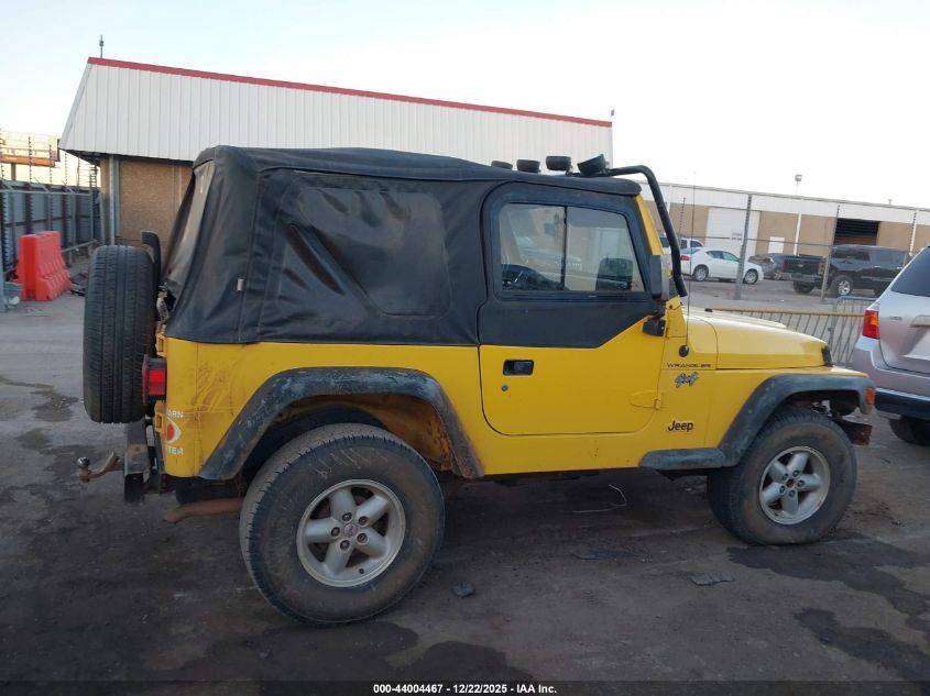 2000 Jeep Wrangler Sport VIN: 1J4FA49S0YP748215 Lot: 44004467