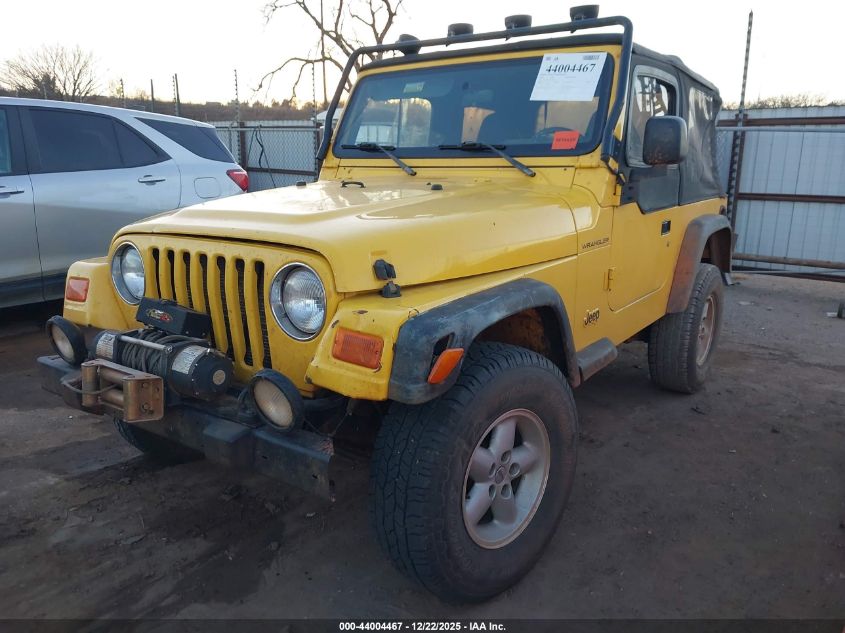 2000 Jeep Wrangler Sport VIN: 1J4FA49S0YP748215 Lot: 44004467