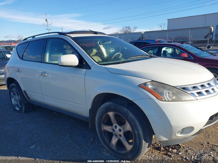 JN8AZ08W94W304678 2004 Nissan Murano Sl auction photo 1