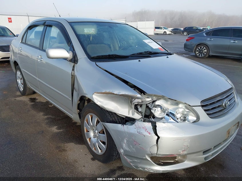 2003 Toyota Corolla Le VIN: 2T1BR38E23C109778 Lot: 44004671