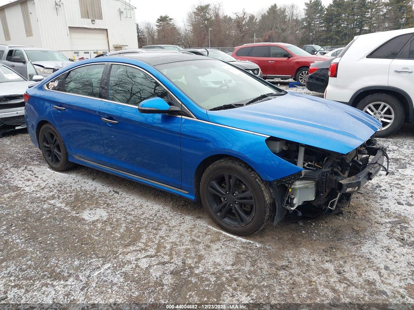 5NPE34AF3JH669598 2018 Hyundai Sonata Sport auction photo 1