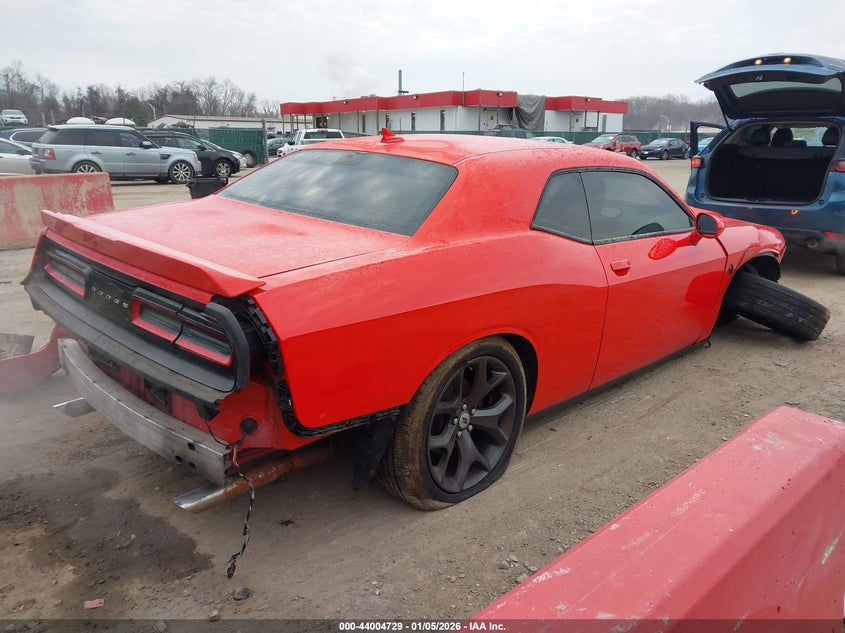 Vin: 2c3cdzag8jh182713, lot: 44500484, dodge challenger sxt plus 20184