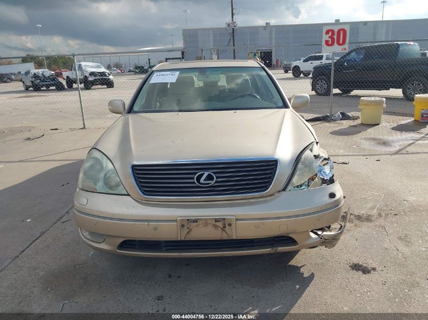 2002 Lexus Ls 430 VIN: JTHBN30F120070771 Lot: 44004756