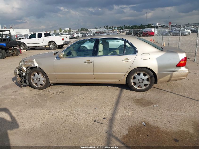 2002 Lexus Ls 430 VIN: JTHBN30F120070771 Lot: 44004756