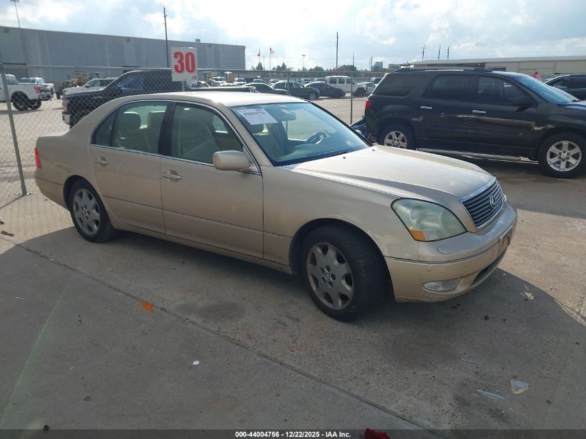 2002 Lexus Ls 430 VIN: JTHBN30F120070771 Lot: 44004756