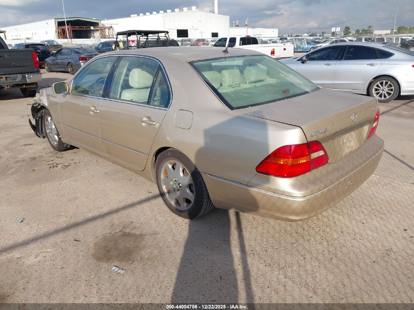 2002 Lexus Ls 430 VIN: JTHBN30F120070771 Lot: 44004756